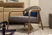 a chair in a room