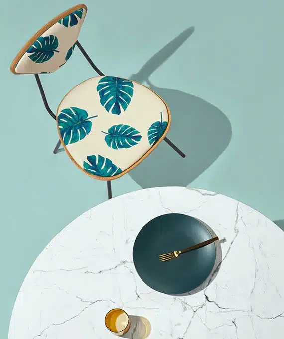 chair with table